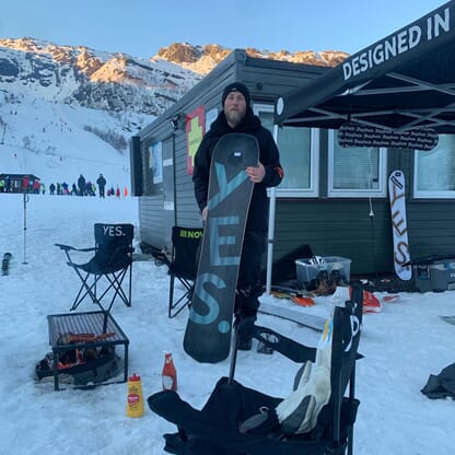 Bilder fra onsdagens YES demo