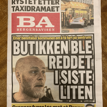 Vi åpner butikken igjen