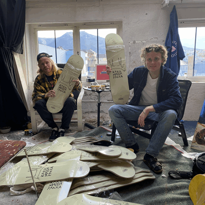 Cobble Skateboards x Kakkmaddafakka