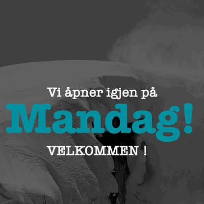 Vi åpner butikken igjen!