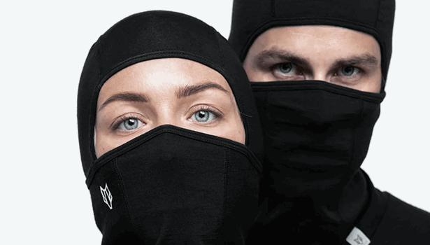 Ansiktsmasker og hals